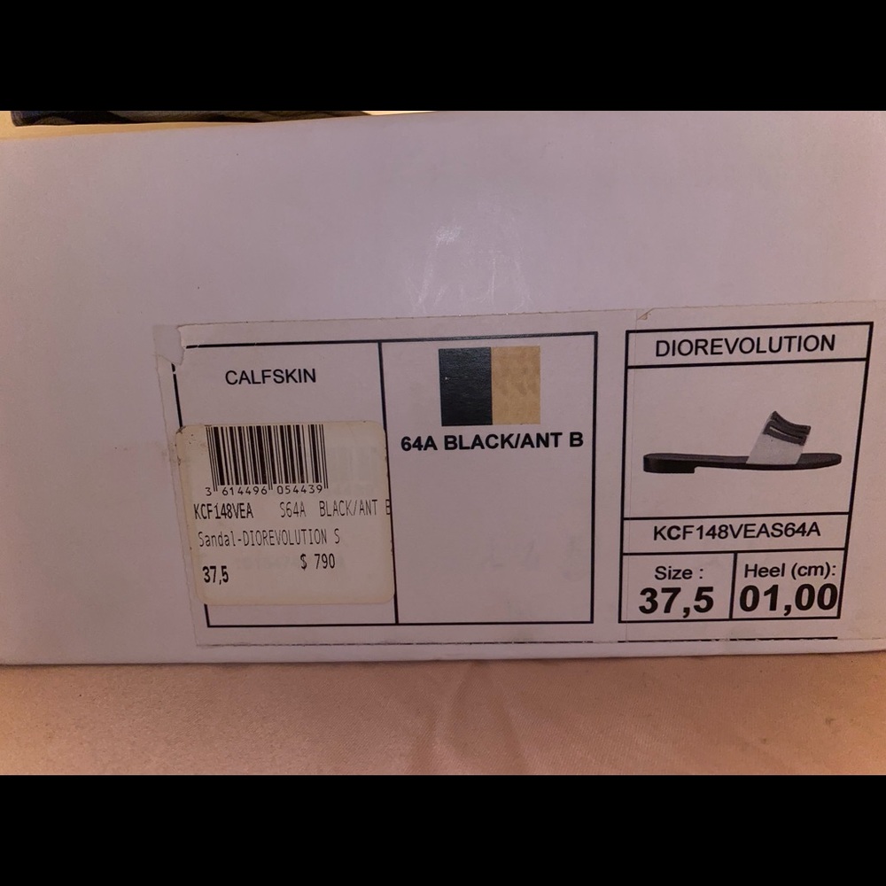 100% AUTHENTIC DIOR EVOLUTION SANDALS